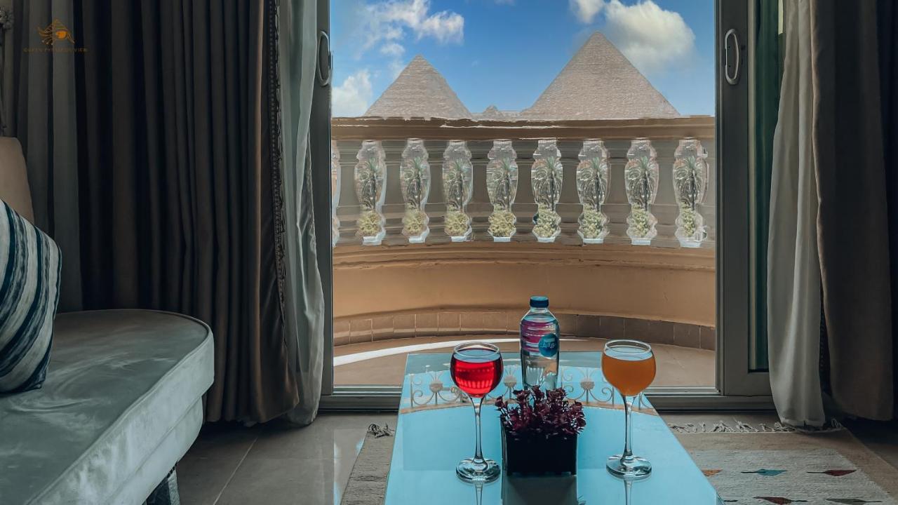 Queen Pyramids View Apartment Il Il Cairo Esterno foto