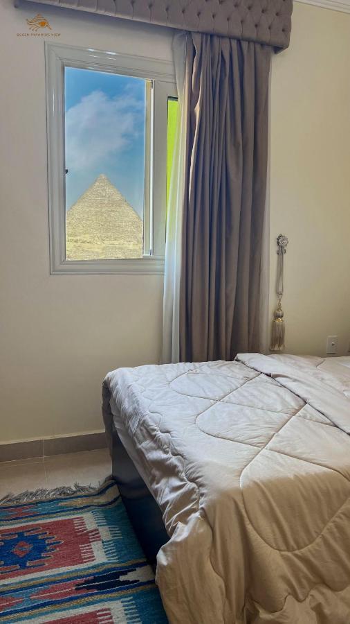 Queen Pyramids View Apartment Il Il Cairo Esterno foto
