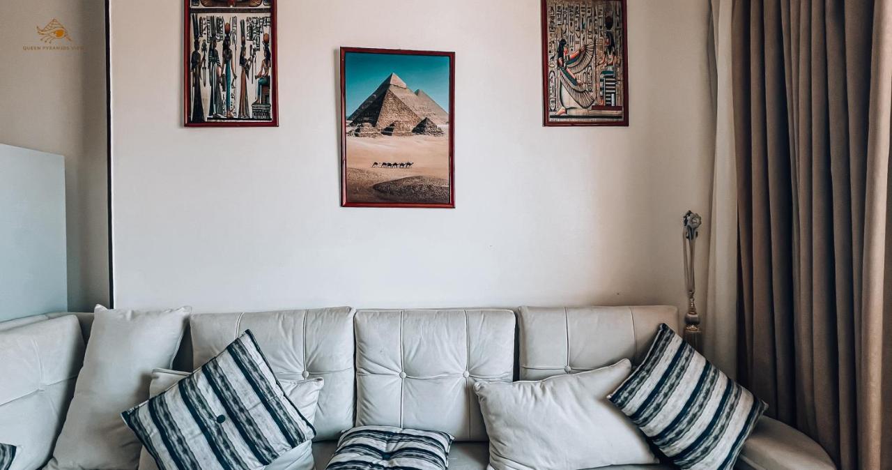 Queen Pyramids View Apartment Il Il Cairo Esterno foto